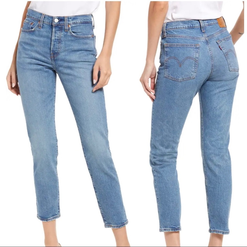Levi’s Wedgie Icon Fit High Waist Straight Leg Jeans